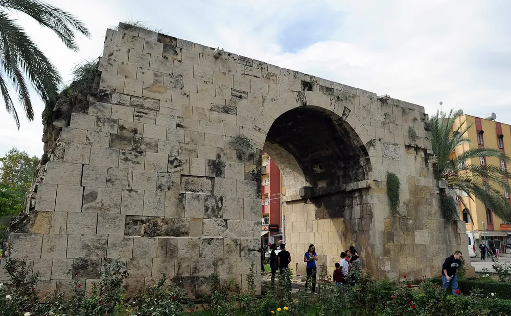 Cleopatra's Gate, the ancient stone gateway into Tarsus