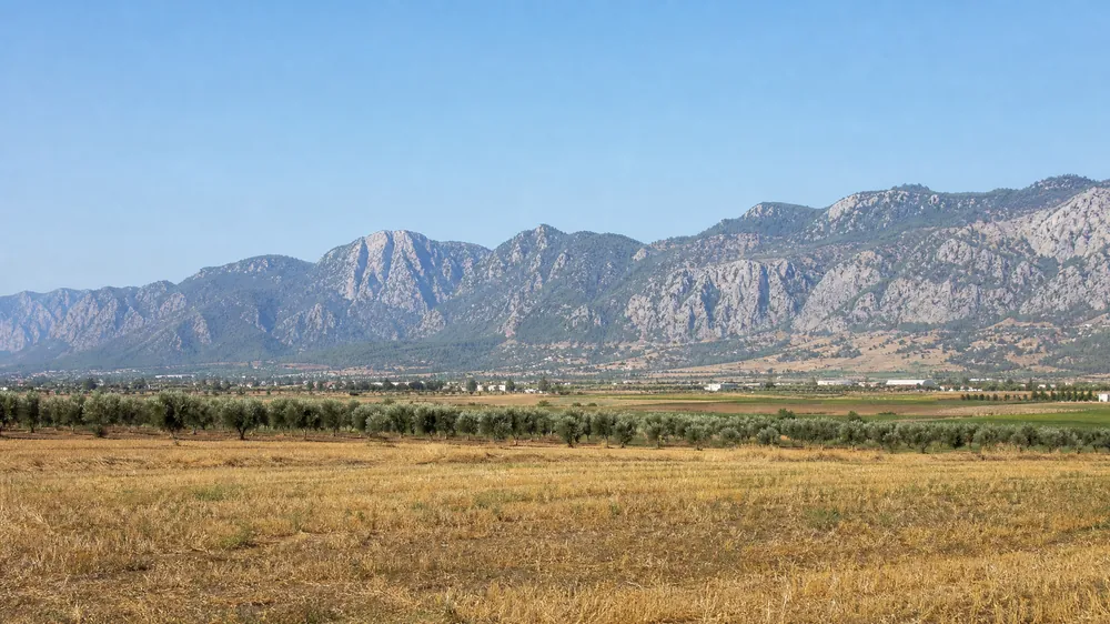 The Cilician plain that surrounds Tarsus